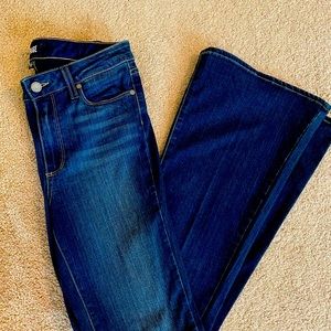 Paige high rise bell canyon jeans size 27